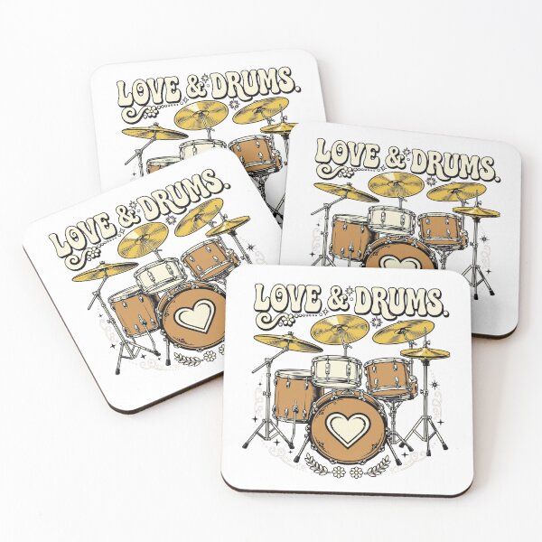 Item preview, Love & Drums designed and sold by GeeklyShirts.