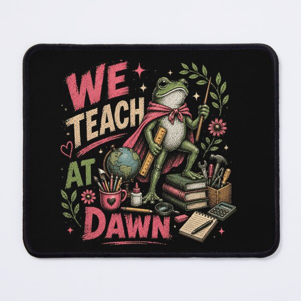 Item preview, We Teach At Dawn Teacher Education Instructor Appreciation designed and sold by RetroMini2026.