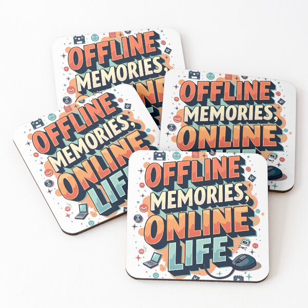 Item preview, Offline Memories Online Life designed and sold by ShopValueBiz.