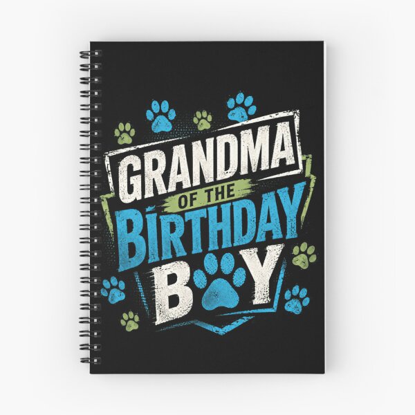 Item preview, Grandma Of The Birthday Boy Dog Lover Grandmother Grandson designed and sold by JonesFlora2025.