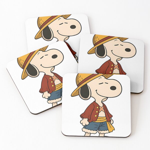 Item preview, Snoopy Onepiece Luffy designed and sold by ZROLD.