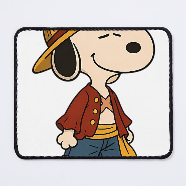 Item preview, Snoopy Onepiece Luffy designed and sold by ZROLD.