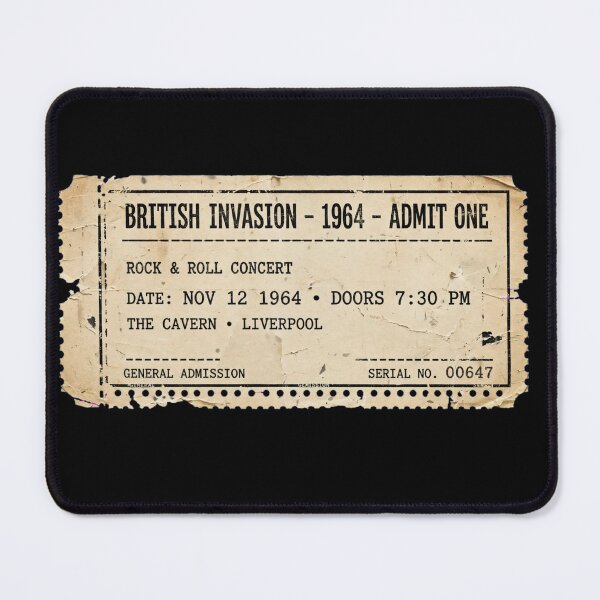 Item preview, British Invasion 1964 designed and sold by GeeklyShirts.