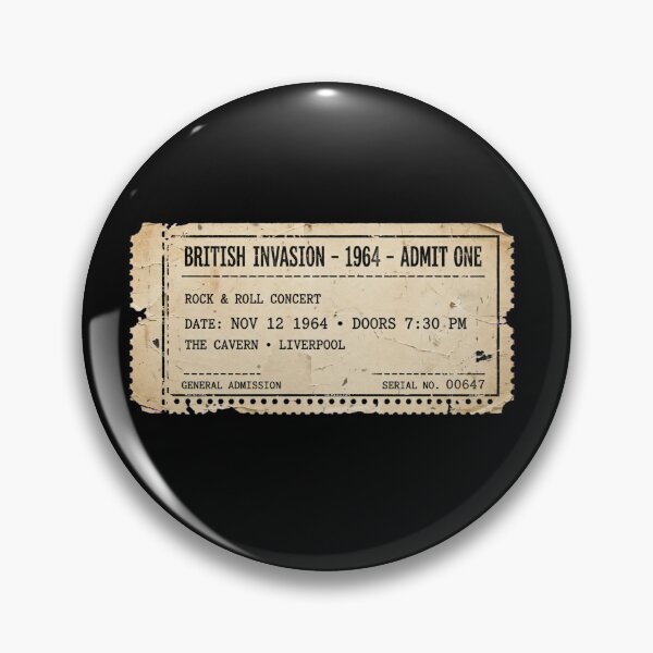 Item preview, British Invasion 1964 designed and sold by GeeklyShirts.