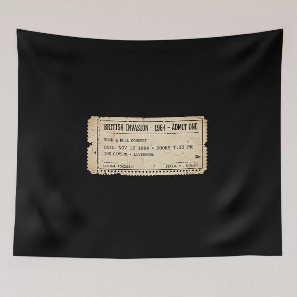 Item preview, British Invasion 1964 designed and sold by GeeklyShirts.