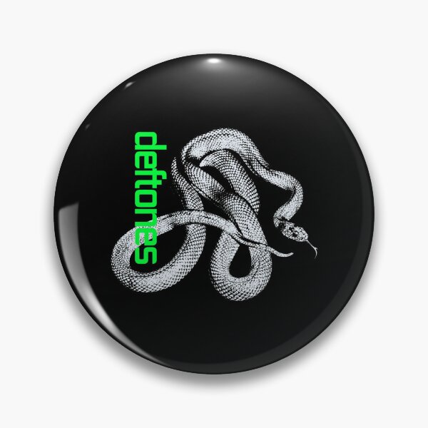 Item preview, Serpent Coiled Viper Green Logo Rock  designed and sold by STEPHEVASQU.