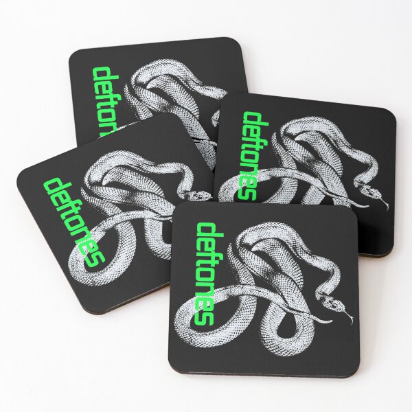 Item preview, Serpent Coiled Viper Green Logo Rock  designed and sold by STEPHEVASQU.