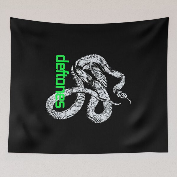 Item preview, Serpent Coiled Viper Green Logo Rock  designed and sold by STEPHEVASQU.