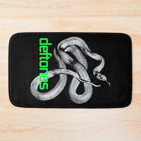 Item preview, Serpent Coiled Viper Green Logo Rock  designed and sold by STEPHEVASQU.