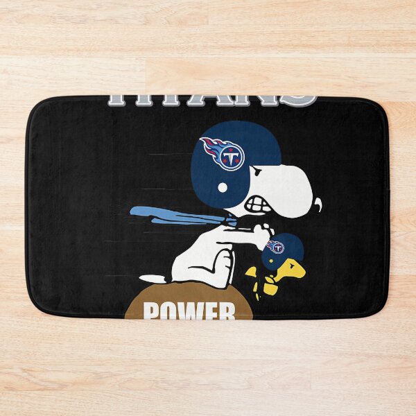 Item preview, Snoopy Woodstock Titans Power Football designed and sold by merch-by-sho.
