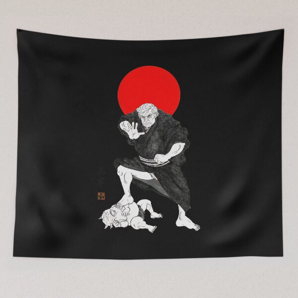 Item preview, Sumo Warrior Vs Oni  designed and sold by Andrelgado.