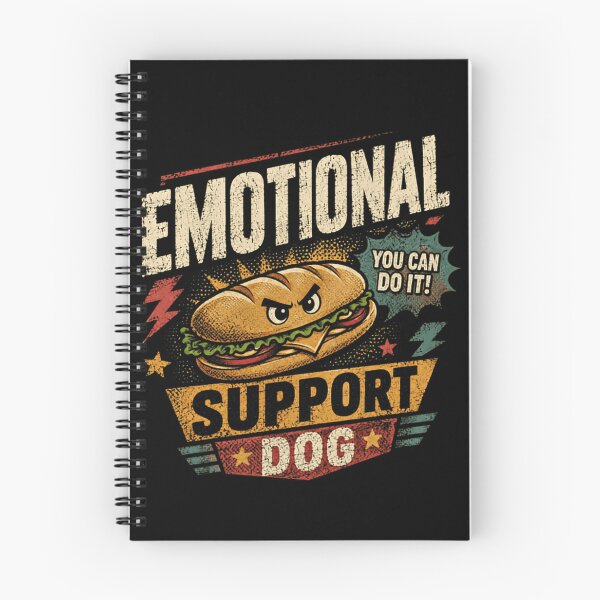 Item preview, Emotional Support Dog You Can Do It Funny Sandwich Foodie Humor designed and sold by JonesFlora2025.