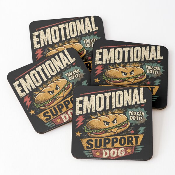 Item preview, Emotional Support Dog You Can Do It Funny Sandwich Foodie Humor designed and sold by JonesFlora2025.