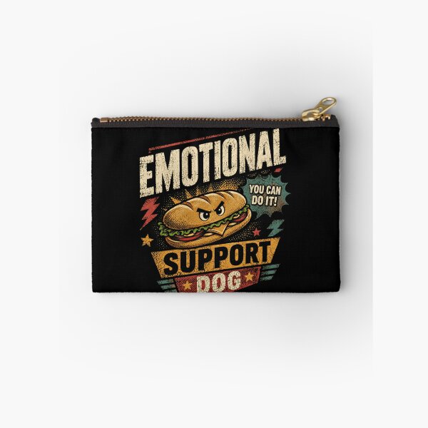 Item preview, Emotional Support Dog You Can Do It Funny Sandwich Foodie Humor designed and sold by JonesFlora2025.