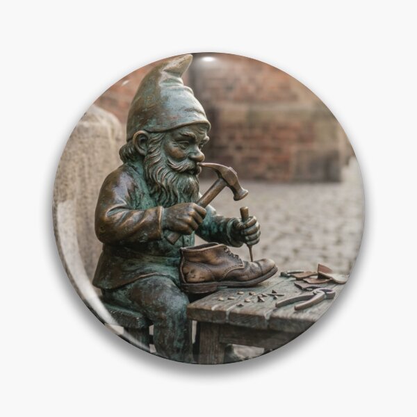 Item preview, Cobbler Workshop Gnome Art Print – Rustic Shoemaker Gift, Poland Travel Decor designed and sold by Purrfecta.