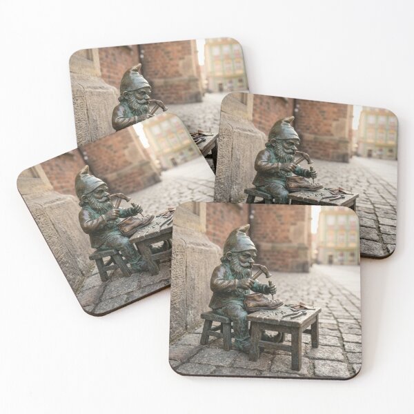 Item preview, Cobbler Workshop Gnome Art Print – Rustic Shoemaker Gift, Poland Travel Decor designed and sold by Purrfecta.