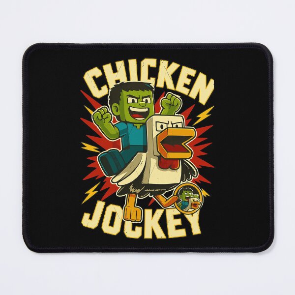 Item preview, Funny Cartoon Chicken Jockey Graphic designed and sold by MatthewRe90461.
