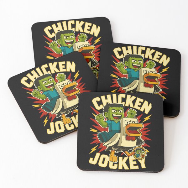 Item preview, Funny Cartoon Chicken Jockey Graphic  designed and sold by MatthewRe90461.