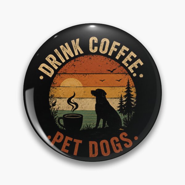 Item preview, Drink Coffee Pet Dogs Dog Lover Coffee Drinker Pet Owner designed and sold by JonesFlora2025.