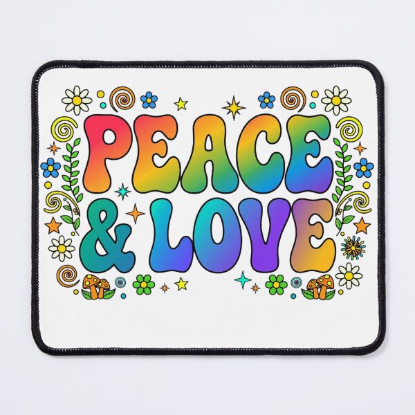 Item preview, Peace & Love designed and sold by GeeklyShirts.
