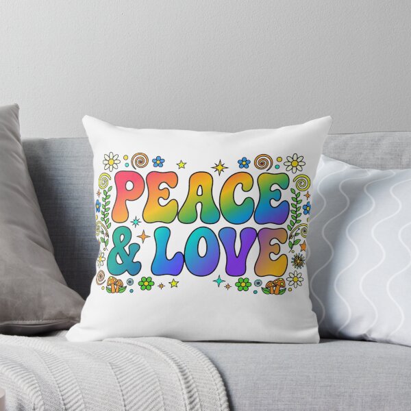 Item preview, Peace & Love designed and sold by GeeklyShirts.