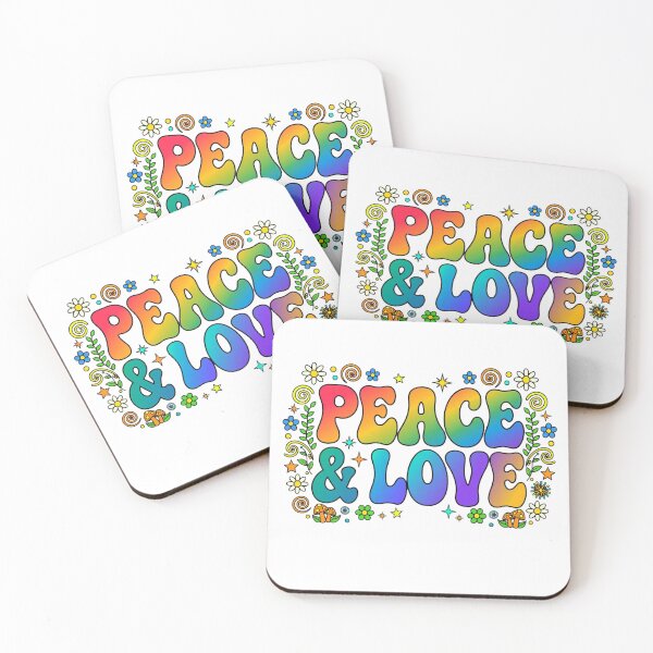 Item preview, Peace & Love designed and sold by GeeklyShirts.
