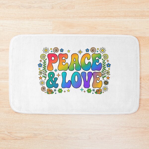 Item preview, Peace & Love designed and sold by GeeklyShirts.