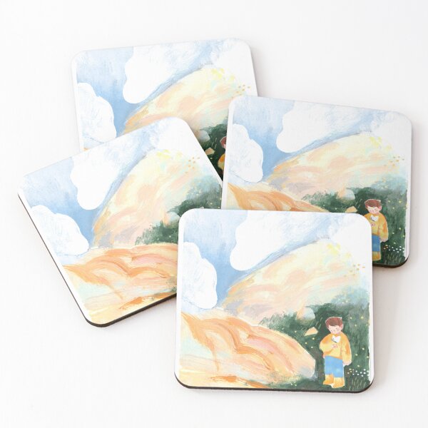 Item preview, Wanderer on the Grassy Mountain Peak designed and sold by JenoHapes.