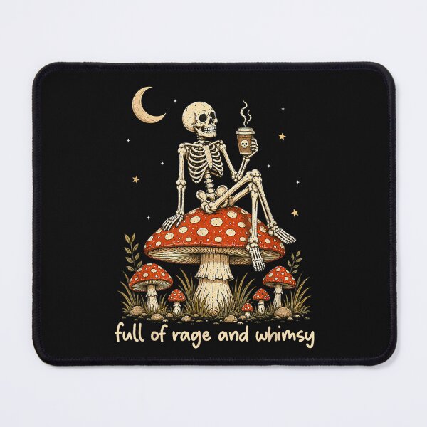 Item preview, Full of Rage and Whimsy Skeleton Mushroom Halloween Costume designed and sold by ArtByimamS.