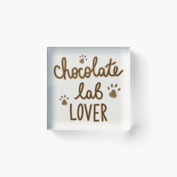 Item preview, Chocolate Lab Lover Dog Owner Paw Print Gift⁠ designed and sold by Lemonbelle Shoppe.
