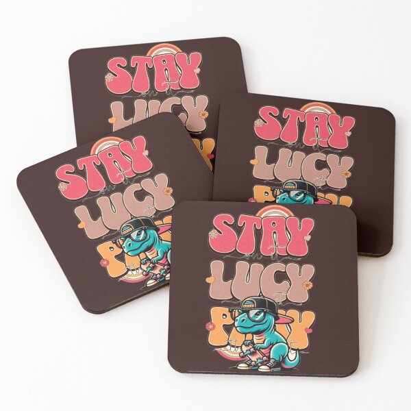 Item preview, Stay Lucky Stay Curious designed and sold by “Popvanta – pop-culture-t-shirt-store .