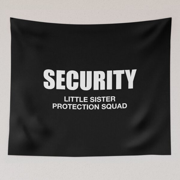 Item preview, Security Little Sister Protection Squad - Funny Boys Brother Family Gift designed and sold by xelkaiory.