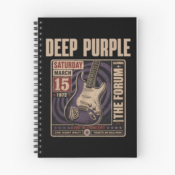 Item preview, deep purple guitar designed and sold by RyanEdward6.