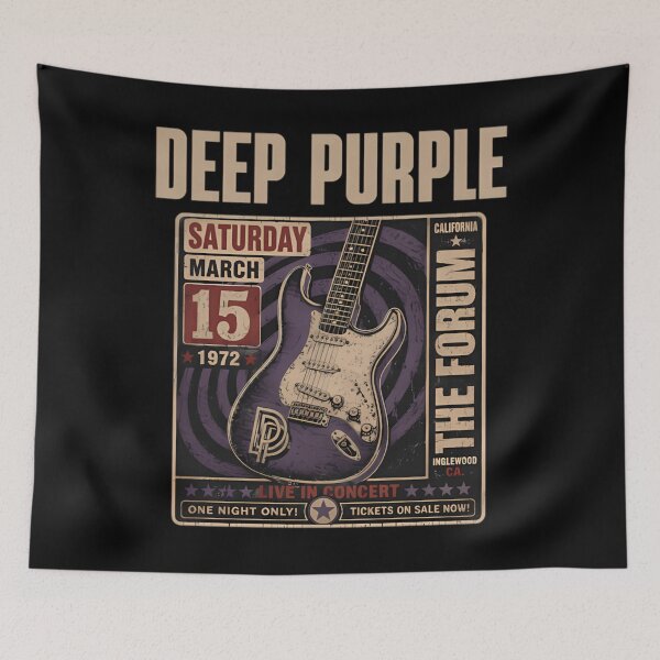 Item preview, deep purple guitar designed and sold by RyanEdward6.