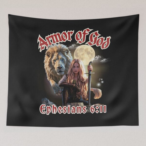 Item preview, Armor of God Ephesians 6:11 designed and sold by Tripp Art Studio.