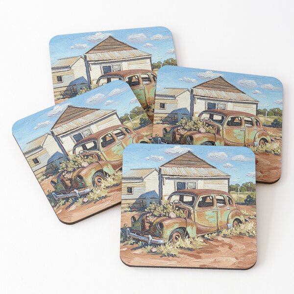 Item preview, Vintage Car In Kalgoorlie. Digital Transformation. WallsOfFameAust designed and sold by WallsOfFameAust.