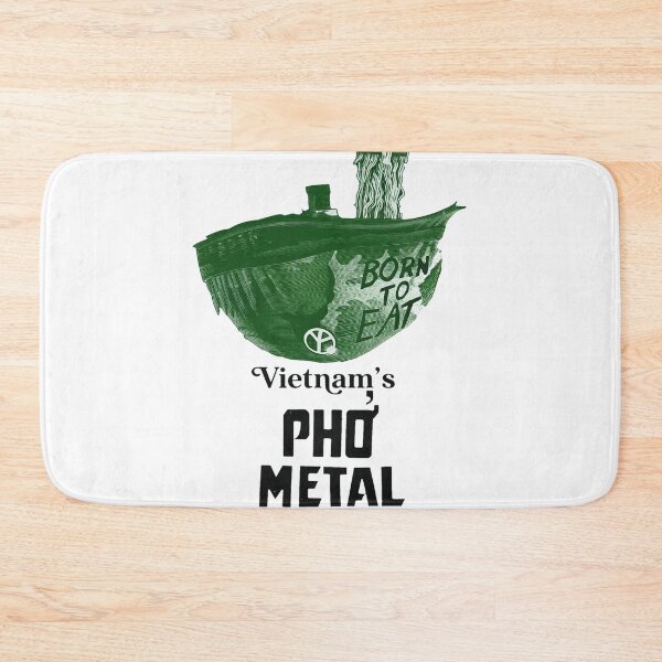 Item preview, Pho Metal Jacket Born To Eat  designed and sold by MELIAIAMOND.