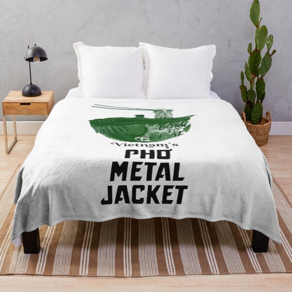 Item preview, Pho Metal Jacket Born To Eat designed and sold by MELIAIAMOND.