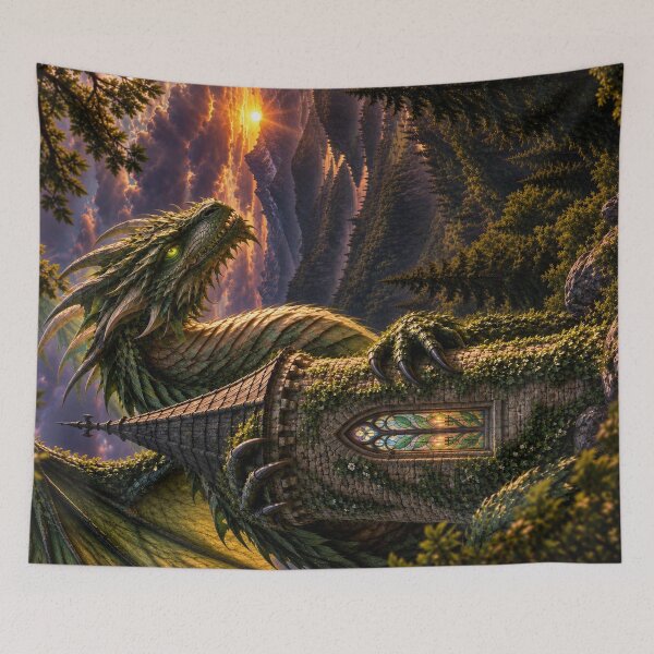 Aperçu de l'œuvre Dragon de la Terre de Cabot créée et vendue par Cabot Kent  Hermetic Temple.