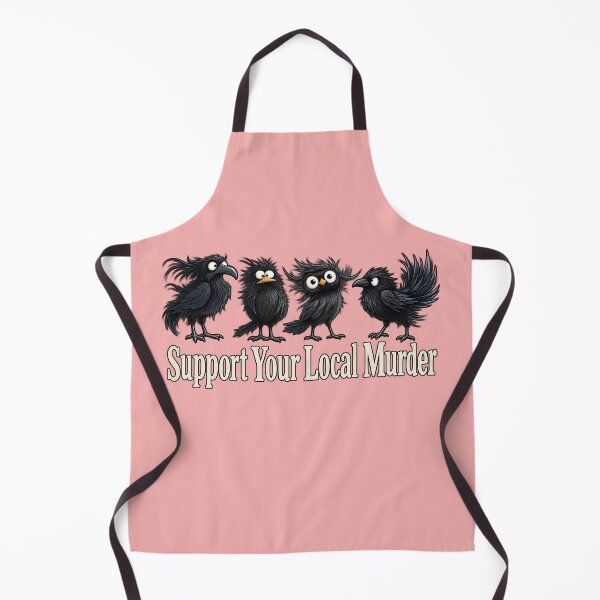 Aperçu de l'œuvre Les Grumpy Crows soutiennent un meurtre local créée et vendue par Verominunus.