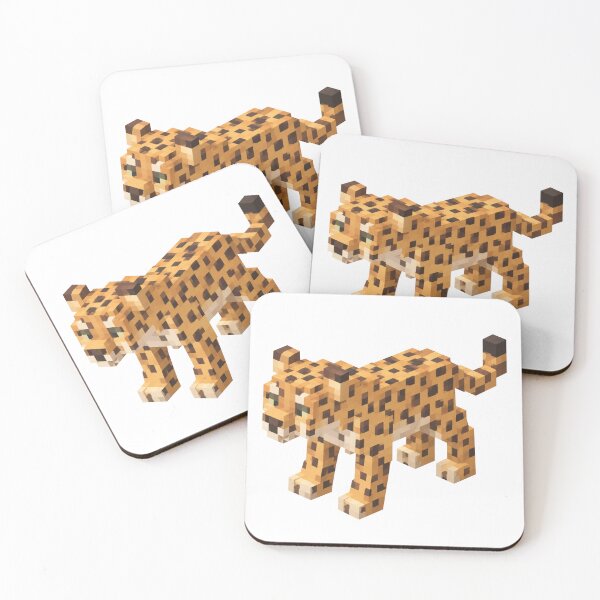 Item preview, Pixel leopard designed and sold by MishaMMillard.