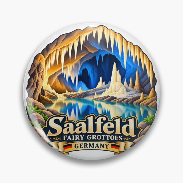 Item preview, Saalfeld Fairy Grottoes, Germany Cavern designed and sold by Myra365Art.