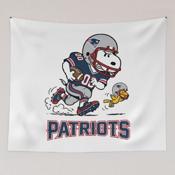 Item preview, Snoopy And Woodstock New England Football designed and sold by ZROLD.