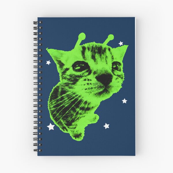 Item preview, Alien Green Cat Space Meme designed and sold by BenyaminMc.