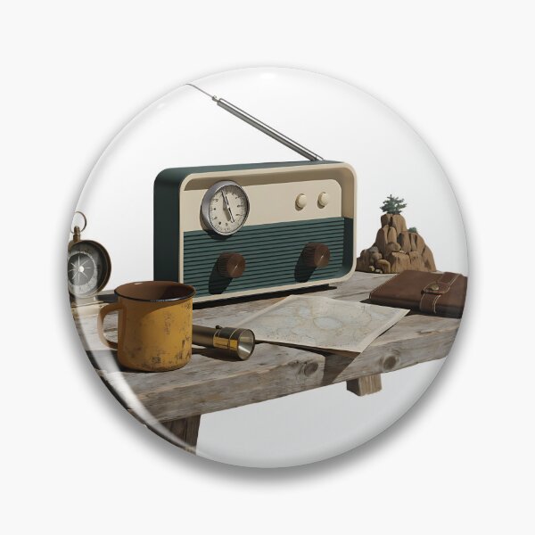 Item preview, Vintage Mountain Radio designed and sold by Neural-canvas.