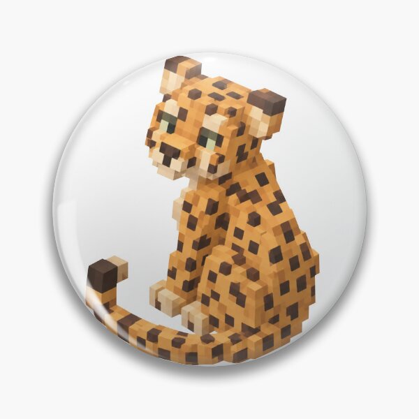 Item preview, Pixel leopard designed and sold by MishaMMillard.