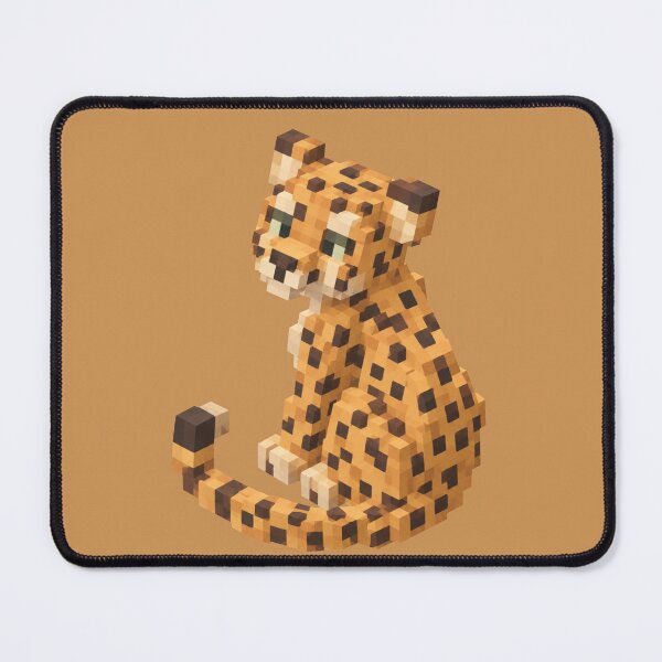 Item preview, Pixel leopard designed and sold by MishaMMillard.