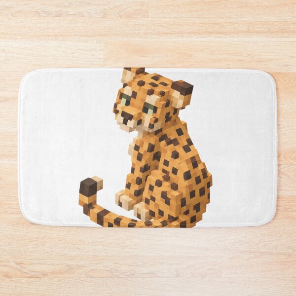Item preview, Pixel leopard designed and sold by MishaMMillard.