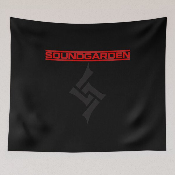 Item preview, Soundgarden Band Logo Red & Black designed and sold by MICHAENCIS.