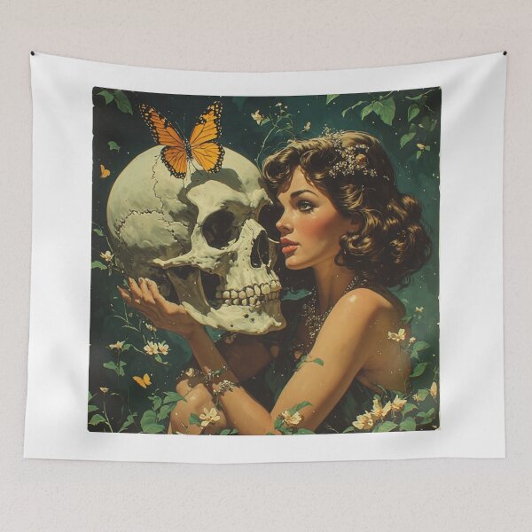Item preview, In love with a skull designed and sold by Kari's shop.